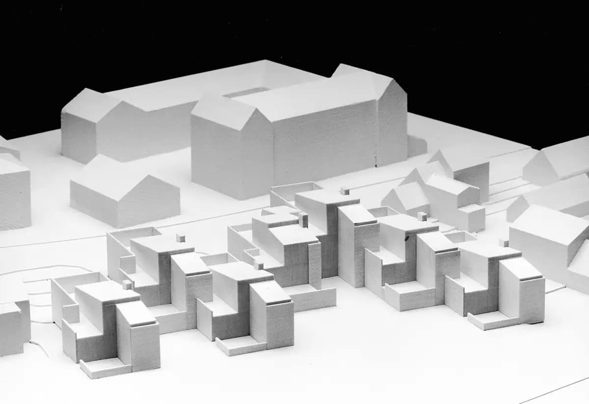 Model af Rækkehuse-skovshoved